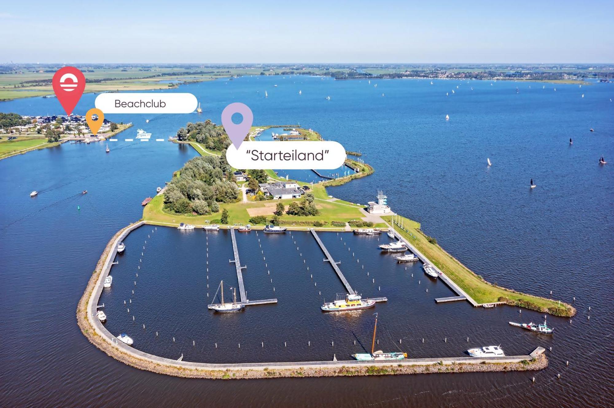 Welcome In - Houseboat 'Elysium' Met Eigen Aanlegsteiger Sneek - Offingawier 외부 사진